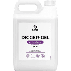 Средство для прочистки канализационных труб Grass DIGGER-GEL 5000 мл