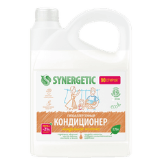 Кондиционер-ополаскиватель для белья 2,75 л SYNERGETIC Миндальное молочко