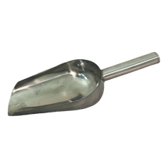 Совок №1 для сыпучих продуктов малый нержавеющий
