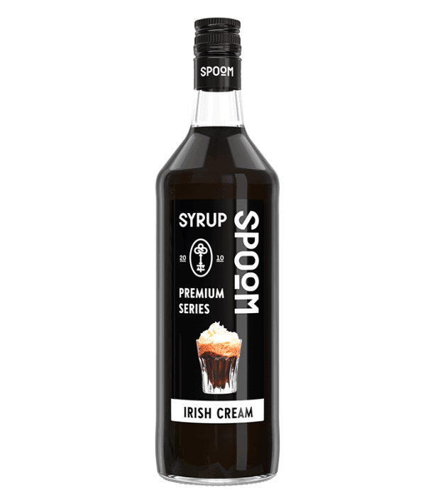 Сироп "Spoom" бутылка 1 литр, Ирландский крем / IRISH CREAM