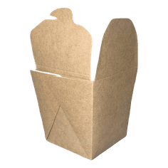 Коробка ВОК для лапши 460 мл КРАФТ 102*89*102 ECO NOODLES
