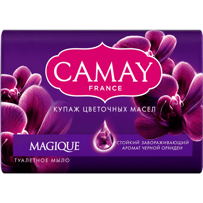 Мыло кусковое 85 г туалетное "Camay", Магическое заклинание