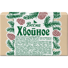 Мыло кусковое 140 г туалетное "Хвойное" Весна