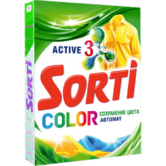 Стиральный порошок 350 г "Sorti" автомат, Колор