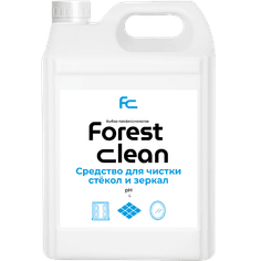 Средство для стекол и зеркал 5 л "FOREST Clean" канистра ЕВРО