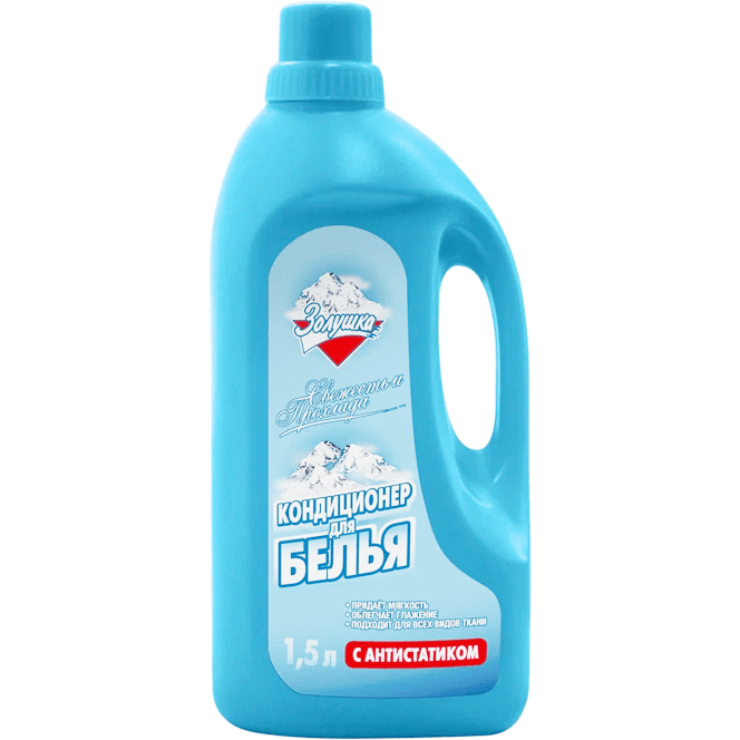 Кондиционер для белья 1,5л, "Золушка", Свежесть и прохлада