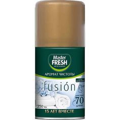 Освежитель воздуха 250 мл "Master FRESH GOLD" сменный баллон, Аромат чистоты