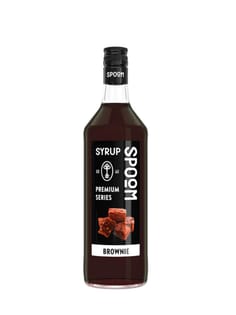 Сироп "Spoom" бутылка 1 литр, Брауни / BROWNIE