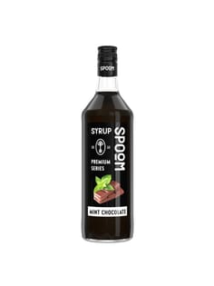 Сироп "Spoom" бутылка 1 литр, Шоколад с мятой / MINT CHOCOLATE