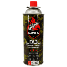 Газовый баллончик ЩУКА 220 г
