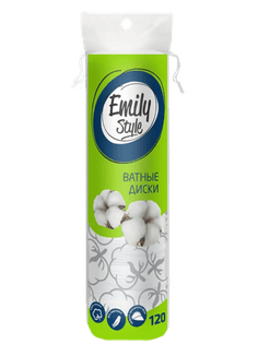 Ватные диски "Emily Style" (120 шт.упак)