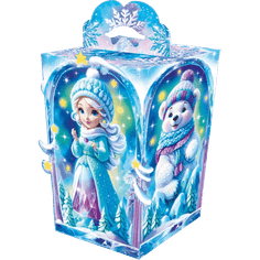 Коробка бумажная для конфет 0,7 кг ЛЬДИНКА