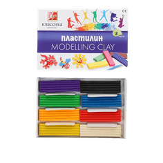 Пластилин 8 цветов 160 г Луч "Классика"