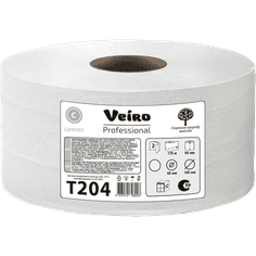 Туалетная бумага 2х/двухслойная Veiro Professional Comfort 170 м, Белая