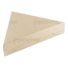 Уголок для пирогов и пиццы закрытый 200*200*40 мм ECO PIE, Крафт