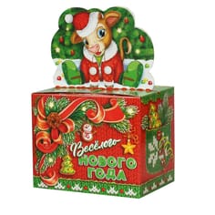 Коробка бумажная для конфет 0,8 кг "Малыш"