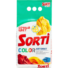 Стиральный порошок 3 кг "Sorti" автомат, Колор