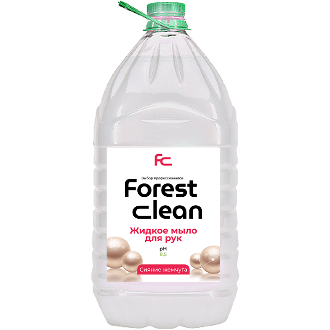 Жидкое мыло 5 л "FOREST Clean" пэт, Сияние жемчуга