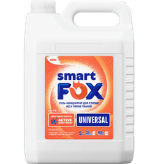Гель-концентрат для стирки белья 5 л SMART FOX, Универсал/UNIVERSAL