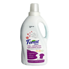 Гель-концентрат для стирки белья 1,5 л "Forest clean", Весенняя свежесть