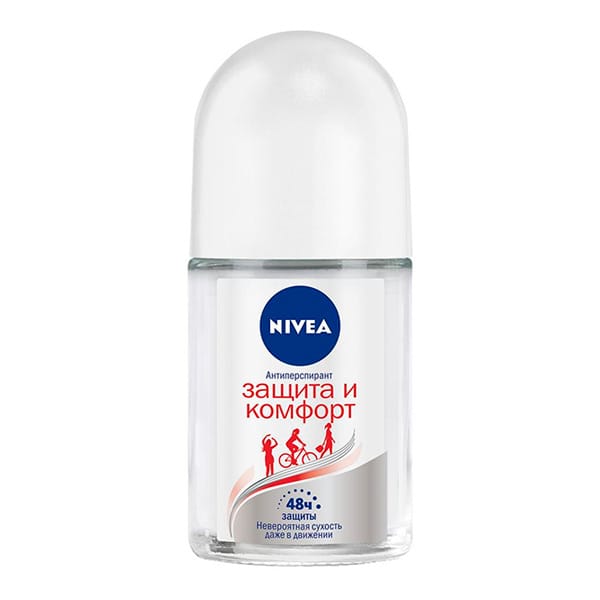 Дезодорант шариковый 50 мл "Nivea" ЖЕНСКИЙ, Защита и комфорт