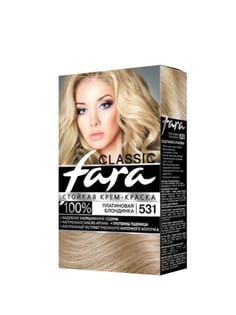 Краска для волос FARA Classic, 531 Платиновая блондинка