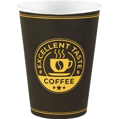 Стакан бумажный 400 мл "CoffeeLove" D-90 мм В.
