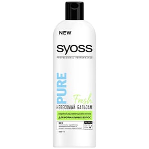 Бальзам для волос 500 мл "SYOSS" PURE Fresh для нормальных волос