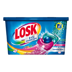 Капсулы для стирки белья "LOSK" 12 капсул, Колор
