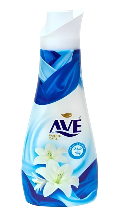 Кондиционер для белья 1 л AVE, Мягкие духи Голубой