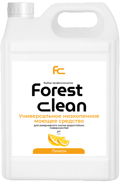 Универсальное моющее средство 5 л "Forest Clean" Лимон Универсальное моющее средство 5 л "Forest Clean" Лимон