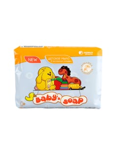 Мыло кусковое 75 г туалетное детское "Babys soap" (4 шт.упак) ЭФКО, С ромашкой и календулой Мыло кусковое 75 г туалетное детское "Babys soap" (4 шт.упак) ЭФКО, С ромашкой и календулой