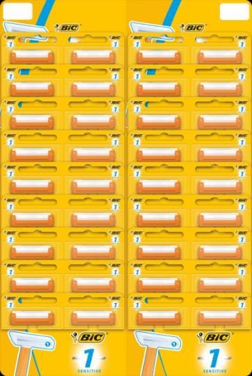 Станок бритвенный "Bic" ЖЕЛТЫЙ, на карте Станок бритвенный "Bic" ЖЕЛТЫЙ, на карте