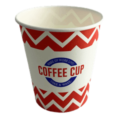 Стакан бумажный 180 мл "Coffee cup красный" D-73 мм БЛ Стакан бумажный 180 мл "Coffee cup красный" D-73 мм БЛ