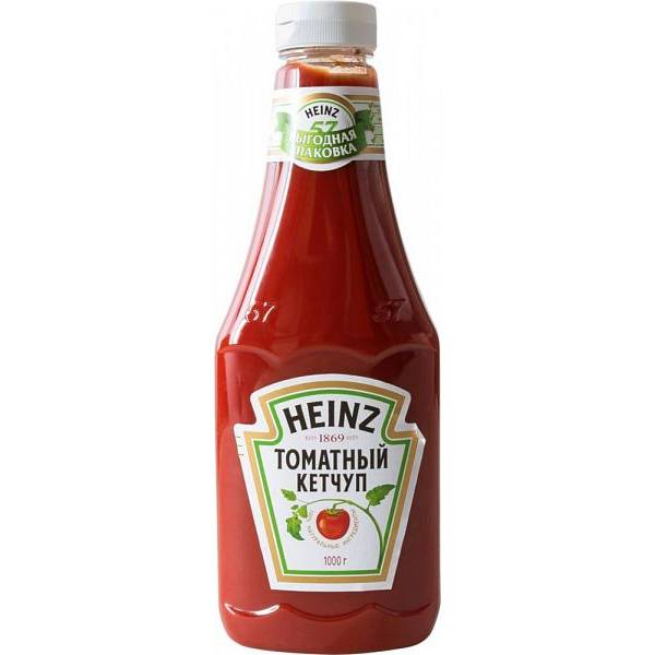 Кетчуп томатный "Heinz" 1000г