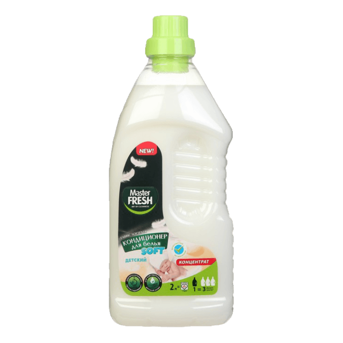 Кондиционер для белья 2 л "Master FRESH" концентрат, Детский Кондиционер для белья 2 л "Master FRESH" концентрат, Детский