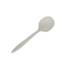 Ложка одноразовая столовая 140 мм БЕЛАЯ из кукурузного крахмала ECO Spoon Ложка одноразовая столовая 140 мм БЕЛАЯ из кукурузного крахмала ECO Spoon