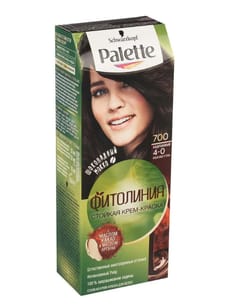Крем-краска для волос "Palette" ФИТОЛИНИЯ, 700 (4-0) Каштановый Крем-краска для волос "Palette" ФИТОЛИНИЯ, 700 (4-0) Каштановый