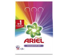 Стиральный порошок 1,5 кг "ARIEL" автомат, Колор Стиральный порошок 1,5 кг "ARIEL" автомат, Колор