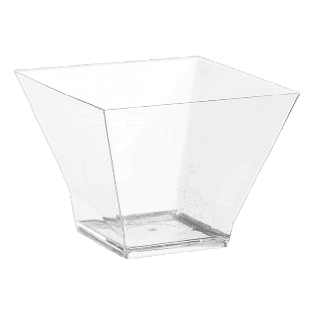 Фуршетная форма/креманка, чашка 200 мл Средняя пагода XL, прозрачная