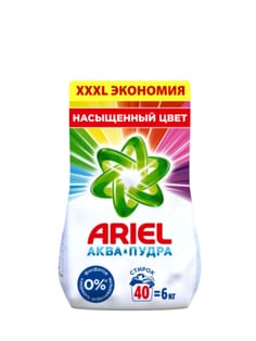 Стиральный порошок 6 кг "ARIEL" автомат, Колор Стиральный порошок 6 кг "ARIEL" автомат, Колор
