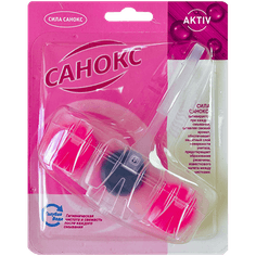 Блок для унитаза Санокс 40г Color Fresh, голубая вода, Фруктовый Блок для унитаза Санокс 40г Color Fresh, голубая вода, Фруктовый