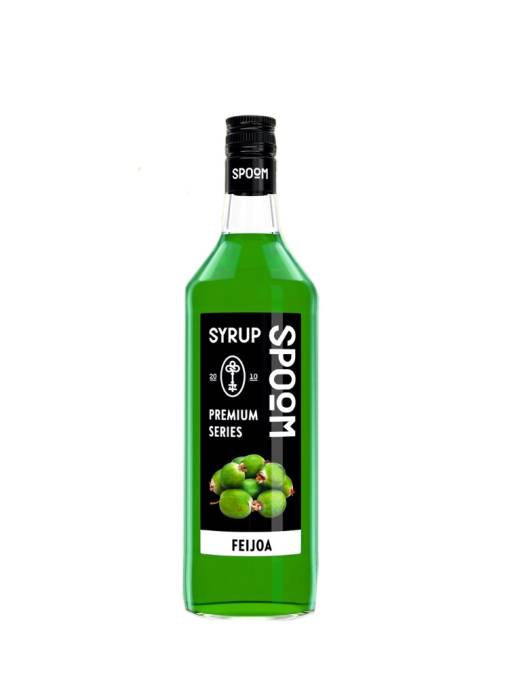Сироп "Spoom" бутылка 1 литр, Фейхоа / FEIJOA