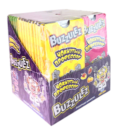 Сахарная конфета Buzzulez "Чокнутый профессор" 11г (30 шт.упак) Сахарная конфета Buzzulez "Чокнутый профессор" 11г (30 шт.упак)