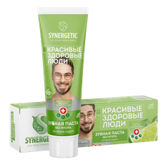 Зубная паста 100 гр SYNERGETIC, Активная защита Зубная паста 100 гр SYNERGETIC, Активная защита