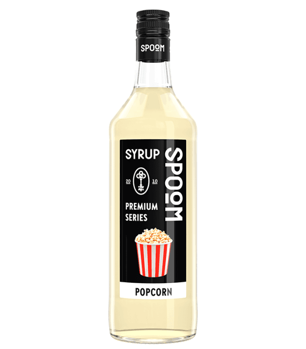 Сироп "Spoom" бутылка 1 литр, Попкорн / POPCORN