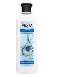 Шампунь 460 мл "Vesta" с витаминным комплексом, Против перхоти/Женский Шампунь 460 мл "Vesta" с витаминным комплексом, Против перхоти/Женский