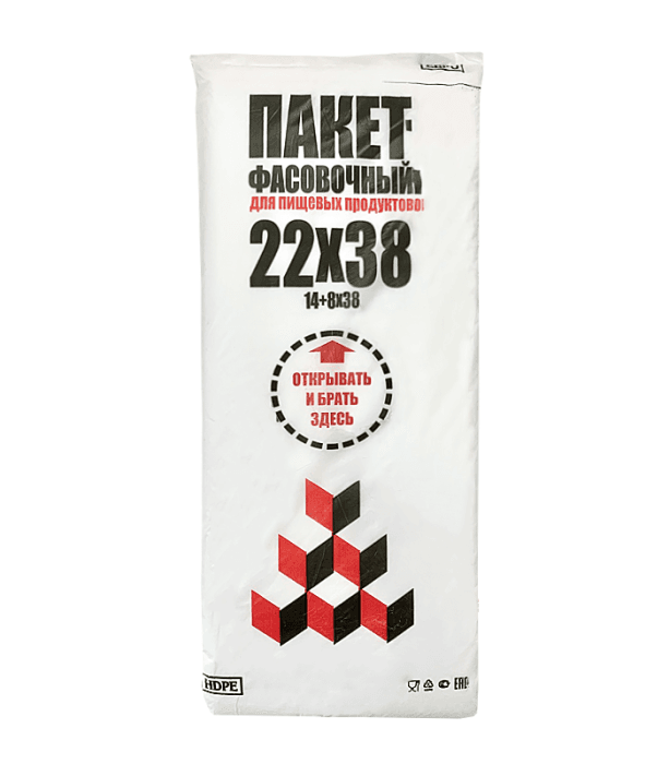 Фасовочные пакеты 22*38 см, 7 мкм (500 шт.упак) КОТ Фасовочные пакеты 22*38 см, 7 мкм (500 шт.упак) КОТ