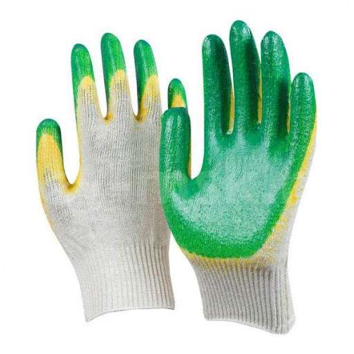 Перчатки 2-ой облив мск, Зеленый