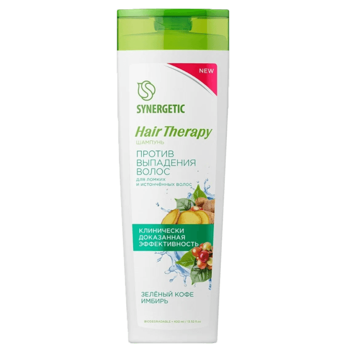 Шампунь 400 мл SYNERGETIC Hair Therapy, Против выпадения волос Шампунь 400 мл SYNERGETIC Hair Therapy, Против выпадения волос